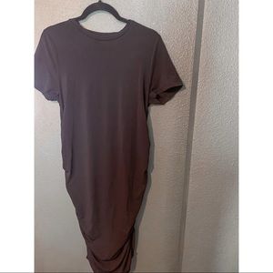 Black maternity dress